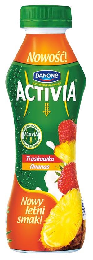 Activia Drink Danone 300 ml, różne smaki cena za 1 litr = 7,63 Cena: 2,29 PLN