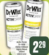 Activ Drink Dr Witt Agros Nova