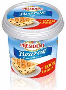 Twaróg śmietankowy President
