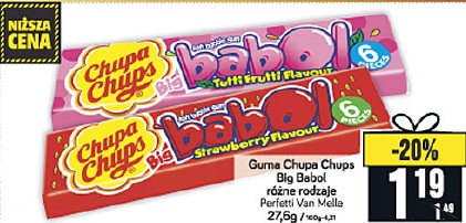 Guma Chupa Chups Big Babol