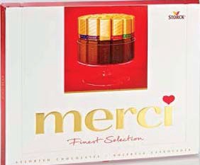 Bombonierka Merci