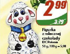 Figurka z mlecznej czekolady