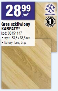 Gres szkliwiony KARPATY