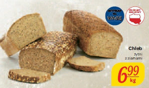 Chleb żytni z ziarnami