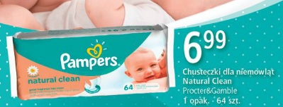 Chusteczki dla niemowląt NATURAL CLEAN