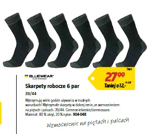 Skarpety robocze 6 par