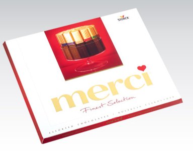 Bombonierka Merci, 250 g
