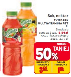 Archiwum | Sok, nektar TYMBARK MULTIWITAMINA PET - Carrefour 15. 01 ...