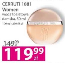 Archiwum Cerruti 1881 Women woda toaletowa damska 50 ml Hebe